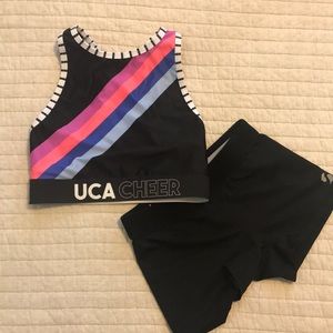 Girls cheer outfit